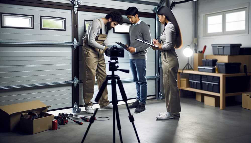 Garage door work in Westlake Village